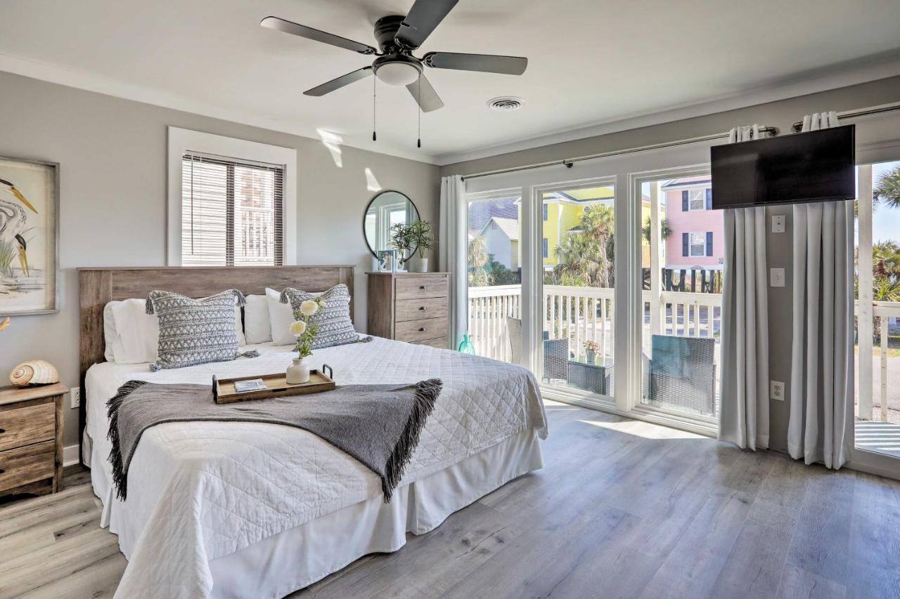 Updated Studio 1-Block Walk To Surfside Beach! Myrtle Beach Exterior foto